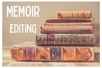 proofread your memoir bio autobiography