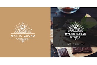 design sacred geometry, mystical, or mandala logo