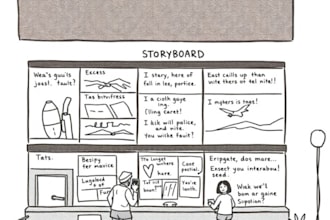 do storyboard animation video, storyboard animatic, commercials, animated film