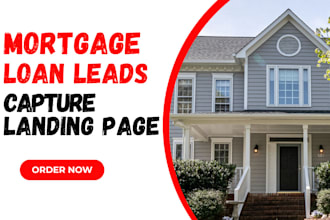 generate exclusive mortgage lender leads via ads mortgage website mca leads