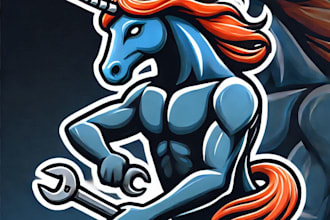 do make amazing centaur mascot logo with new concepts design