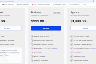 sell you my tutor lms lifetime unlimited agency license