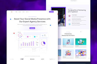 do figma design website, figma landing page, website mockup