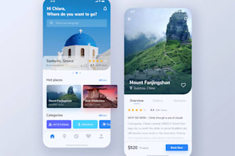 develop travel agency app travel agency website travel booking app