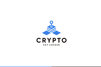 design a premium crypto currency, token, and coin logo