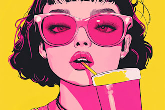 make your photos into wpap pop art
