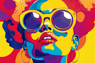 make a beautiful wpap pop art portrait