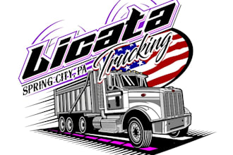 design a unique truck logo with free vector file