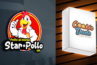 design restaurant bakery bbq pizza and burger cafe food logo