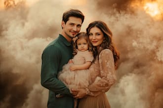 made an amazing family and friendship portrait