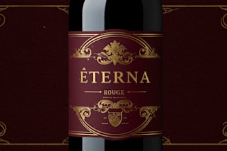 do bottle label design, wine, vodka, beer, whisky label design, packaging design
