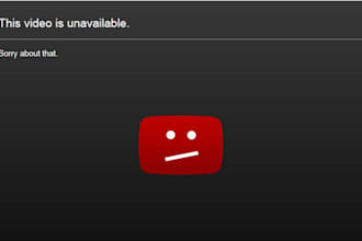 permanently delete negative youtube video channel delete, bad links within 3days
