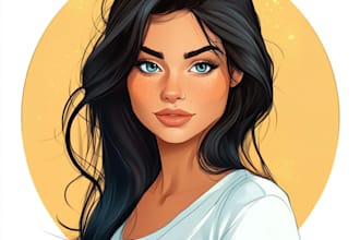 make your portrait in disney cartoon style