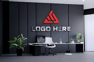 create custom zoom, google meet virtual background with logo