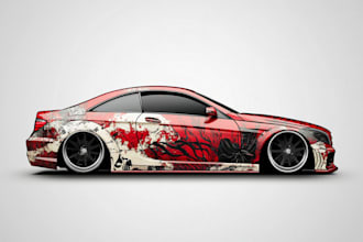 create professional car wrap, and any vehicle wrap design