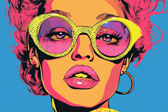 make  your photo into wpap pop art