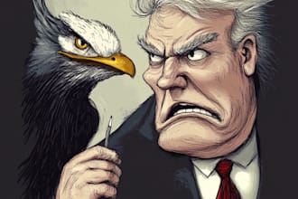 create political and editorial cartoons