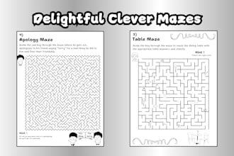 create coloring and activities book for kids and adults