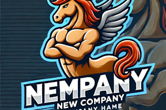 do make create amazing centaur mascot logo with new concepts design