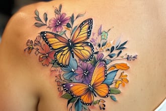 draw a custom tattoo design