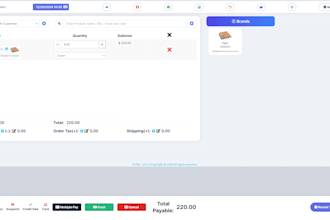 develop pos, erp, stock management, point of sale,  invoicing application