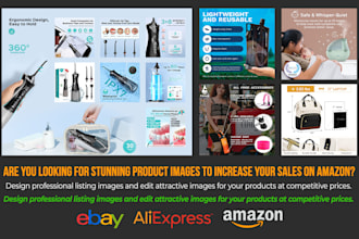 design amazon listing images, product photo editing