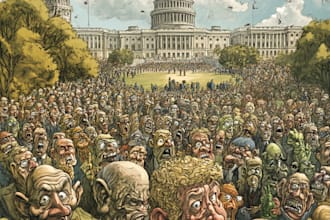 turn you political or social cartoons