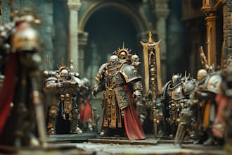 paint your warhammer 40k, sigmar and dnd miniatures
