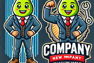 design meaningful professional mascot logo with unlimited review