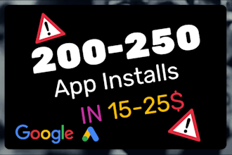 do android mobile app promotion, game promotion, app install