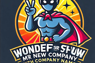 do wonderful shadow mascot logo design with express delivery