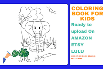design kids,  adult coloring activity pages, books coloring pages for amazon KDP