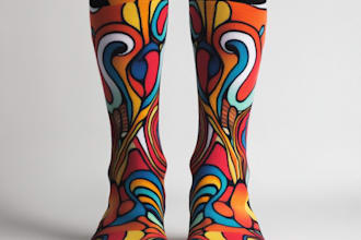 do design cool socks with personality