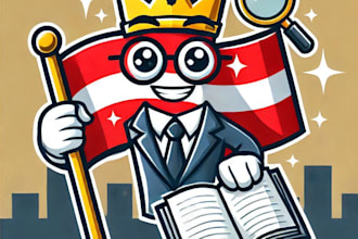 create outstanding and flag mascot logo with 1 day delivery