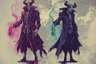 do your horror characters or fantasy character