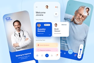 do telemedicine app, mobile app,booking apps for doctors and patients
