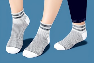 design all types of sports socks, knitted socks