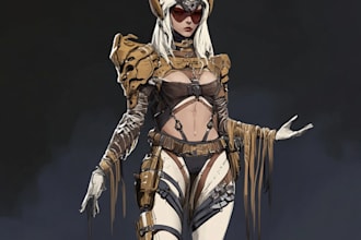 create character art, dnd, and game art
