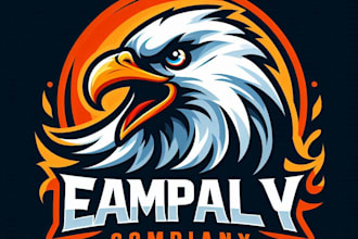 do make eagle mascot logo design with express delivery