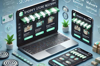 redesign your shopify store for a modern, sleek, and responsive look