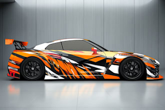 do van wrap design, car wrap design, truck wrap design