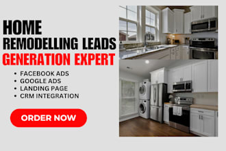 generate home remodeling leads home improvement facebook ad home renovation lead