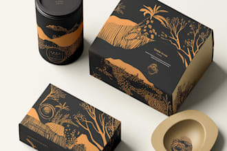 create professional packaging or custom design
