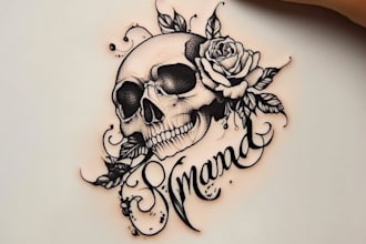 create your anime and comic custom tattoo design