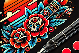 create finalize tattoo design
