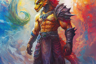 draw dnd, fantasy character and dnd character art for you