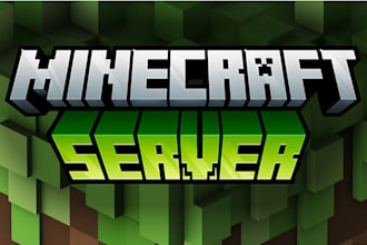 make minecraft game, minecraft server, minecraft logo and minecraft icon