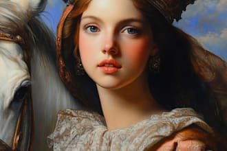 paint renaissance art oil painting portrait