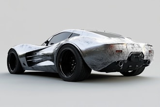 create detailed varying levels of car model, customization
