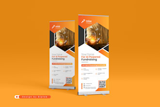 design roll up, retractable, signage, pull up, stand banner